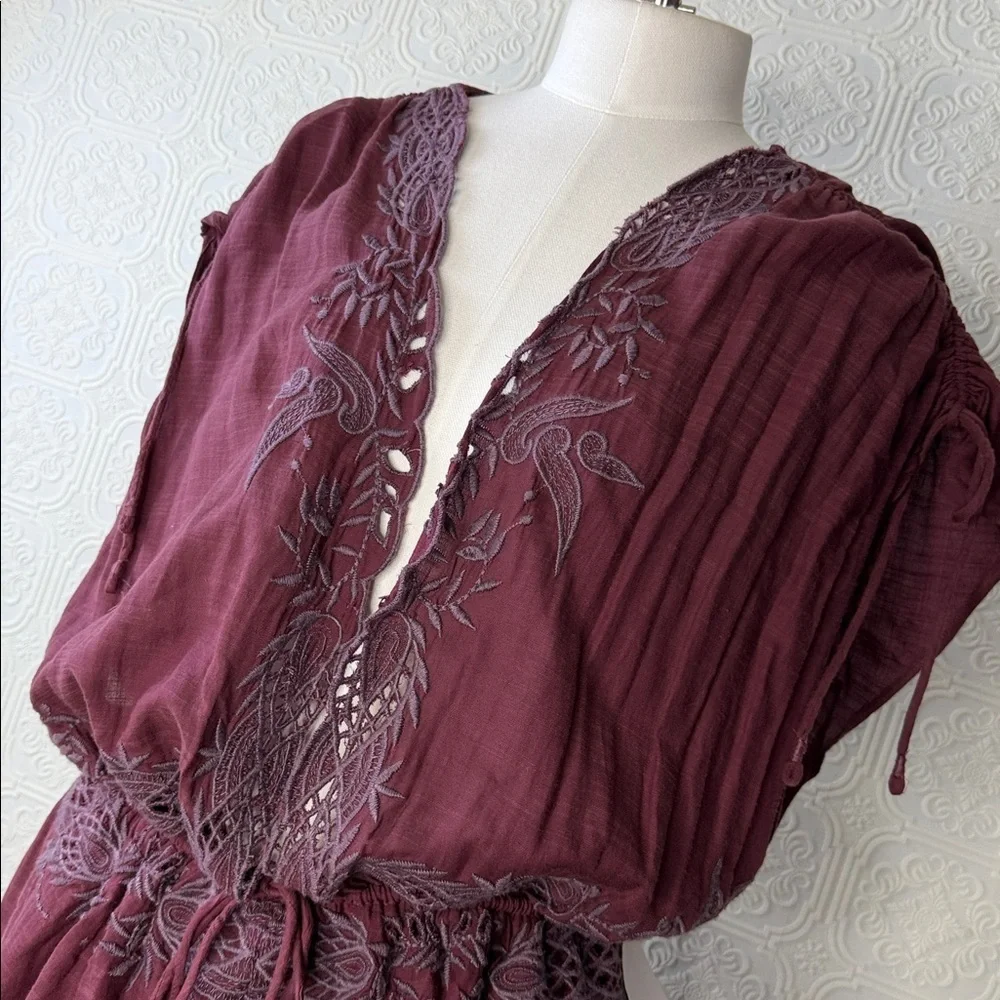Free People | Weila Romper in Pomergranate, Size XS, NWT